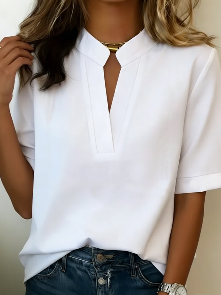 Ashley | Chic V-Neck Blouse