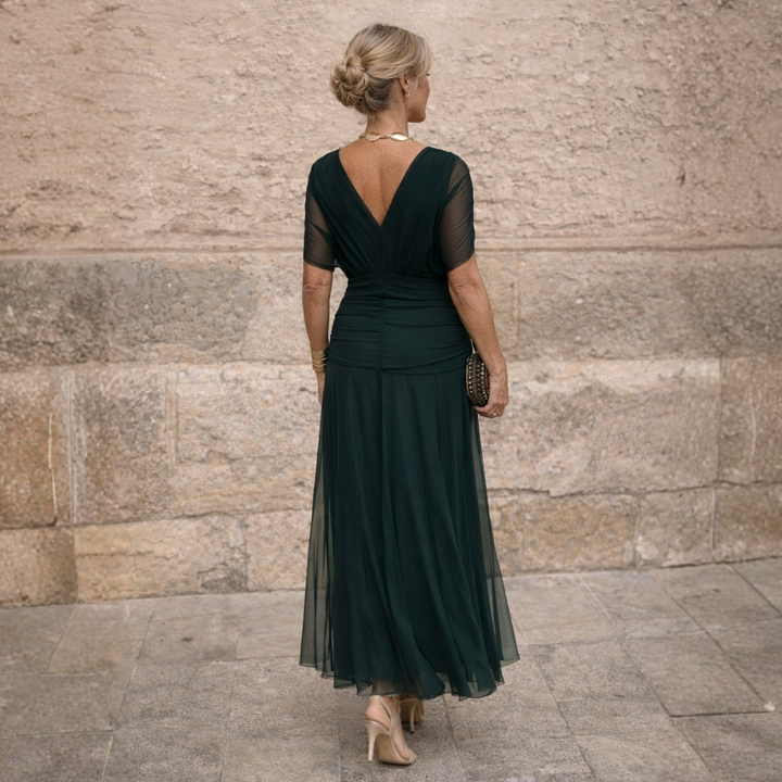 Elizabeth | Off Shoulder Maxi Dress