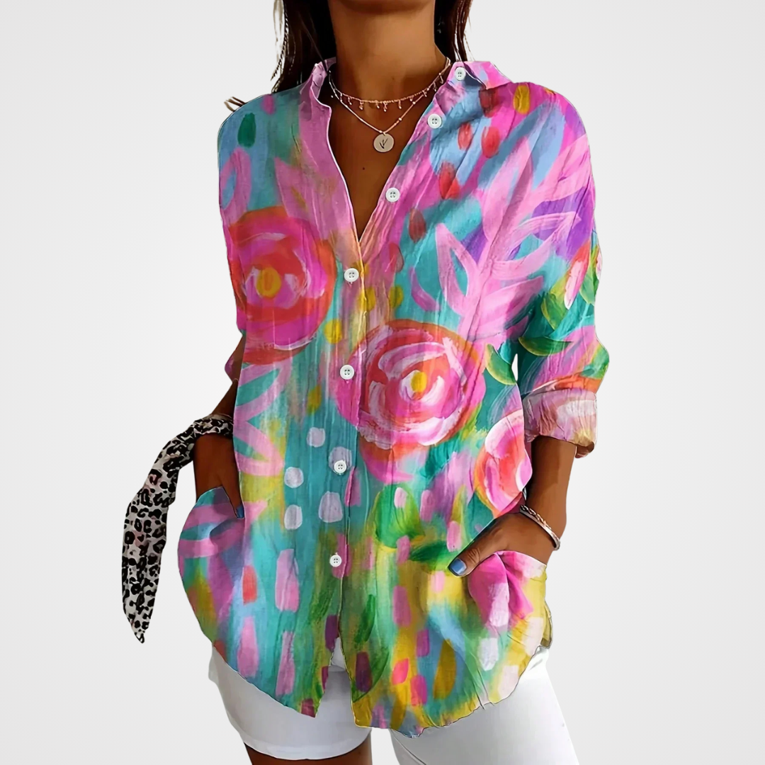 Hayden Astrid | Colorful Pattern Blouse