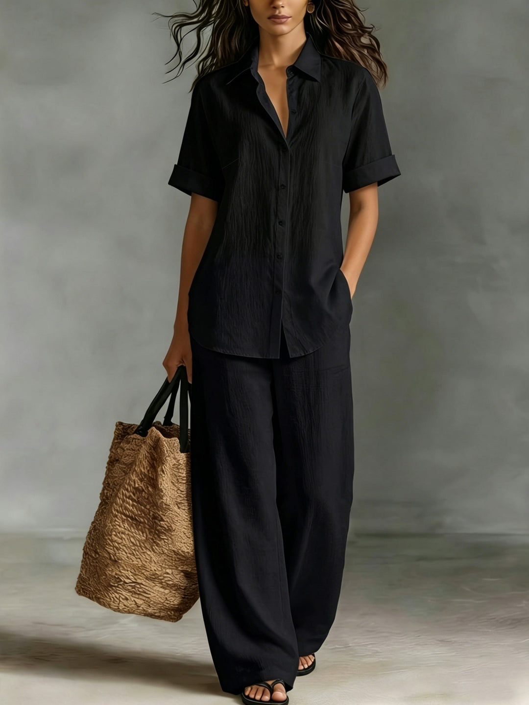Jessica | Resort Shirt Set