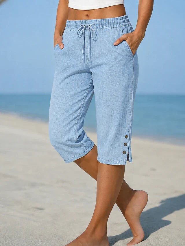 Nora™ | Calf-Length Capri Pants