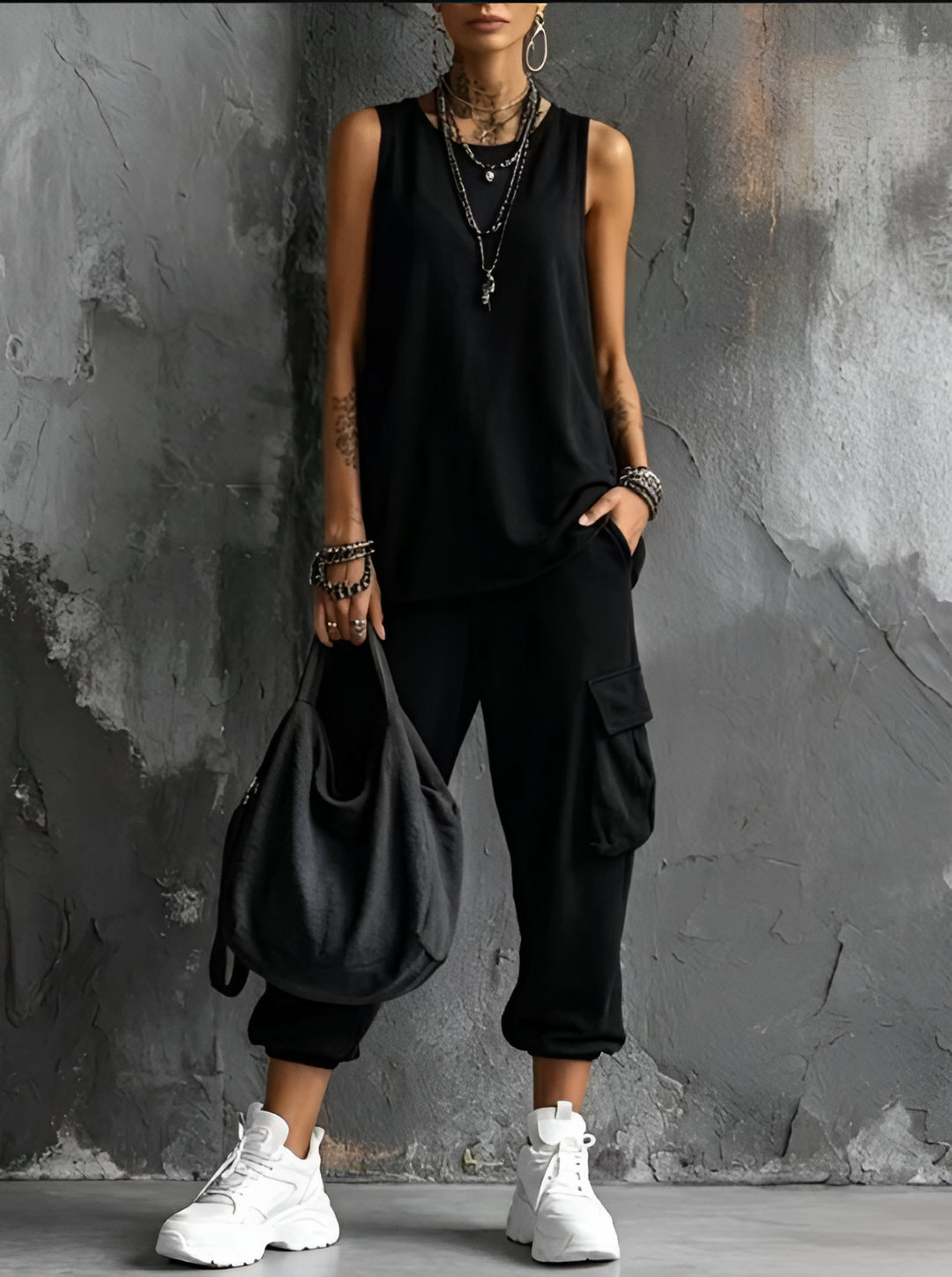Kaitlyn | Relaxed Casual Set with Pockets