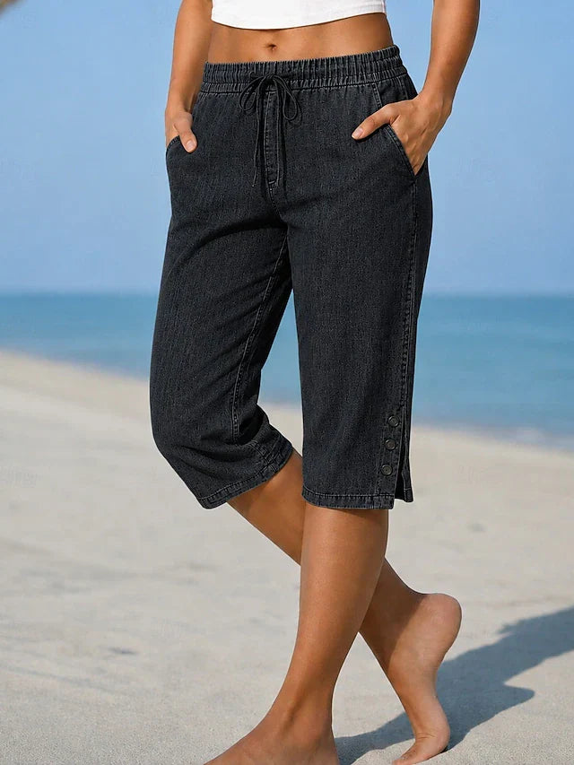 Nora™ | Calf-Length Capri Pants