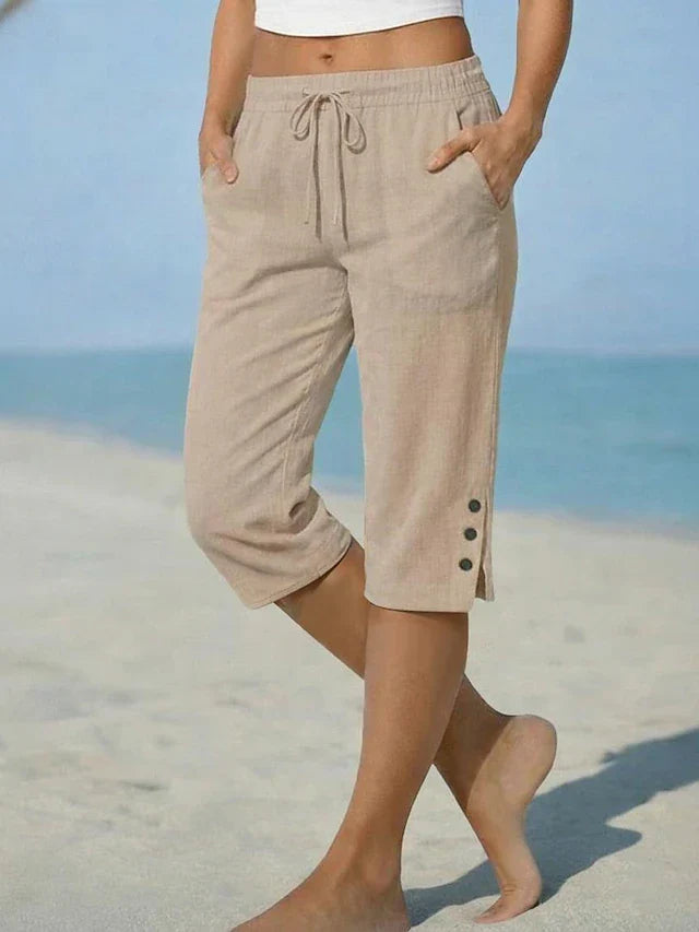 Nora™ | Calf-Length Capri Pants