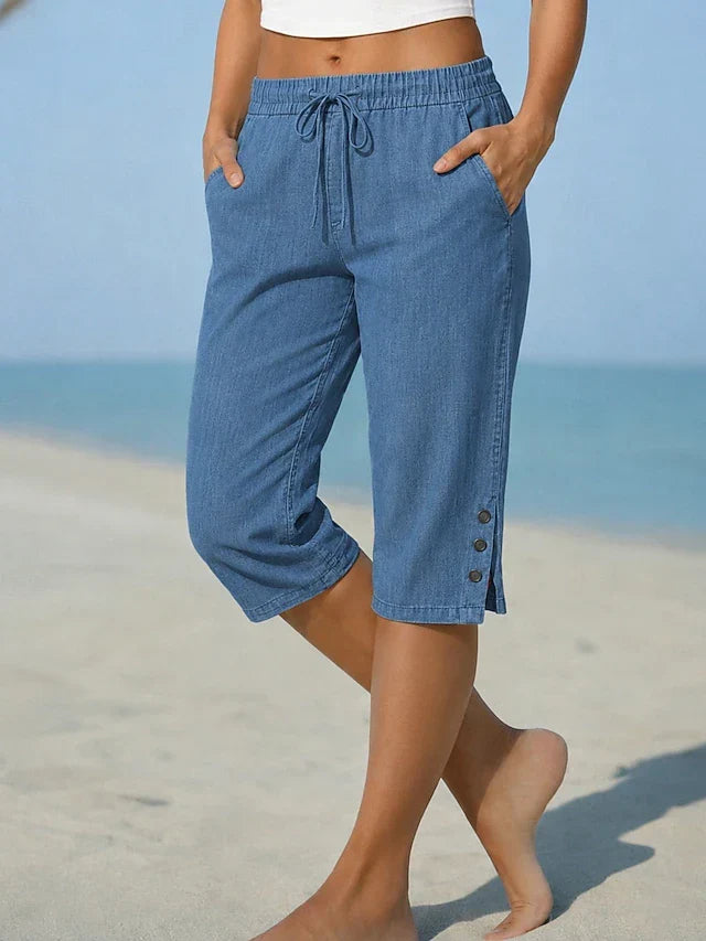 Nora™ | Calf-Length Capri Pants